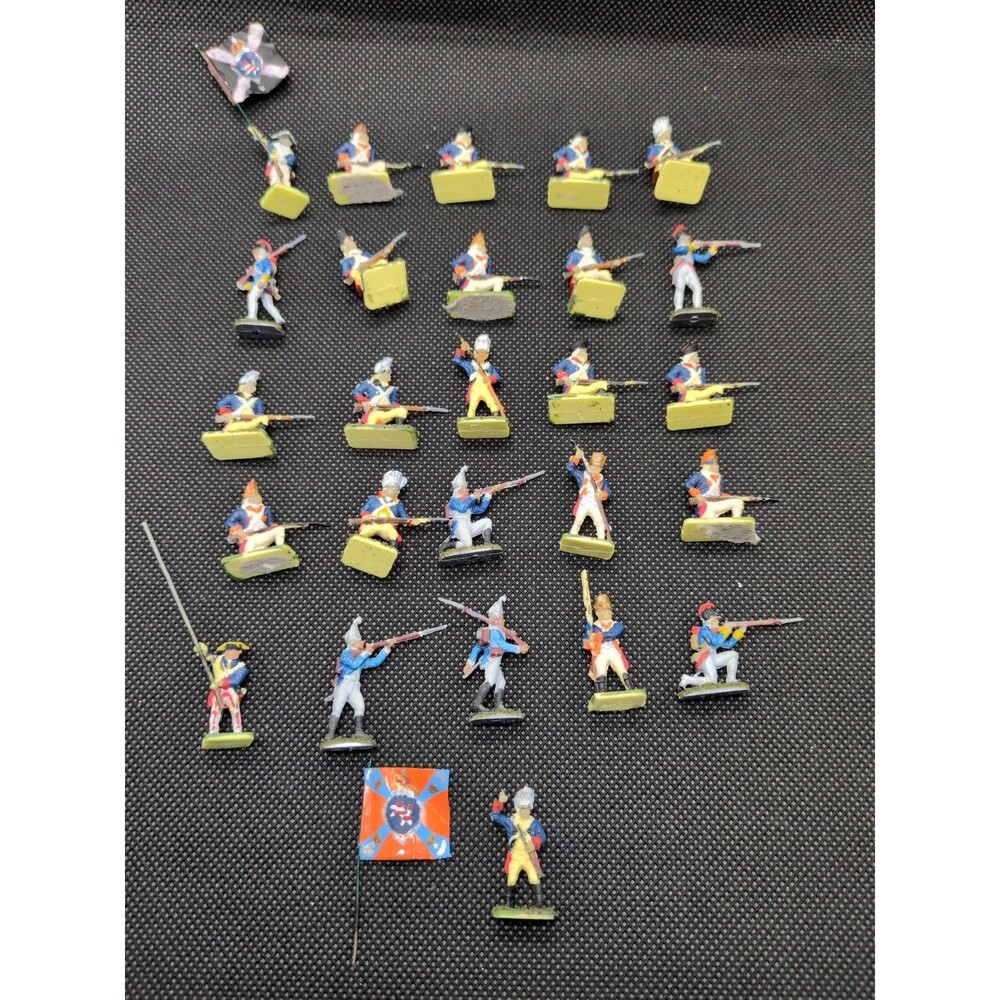 (26) Painted Hessian Grenadiers 1/72 Miniatures